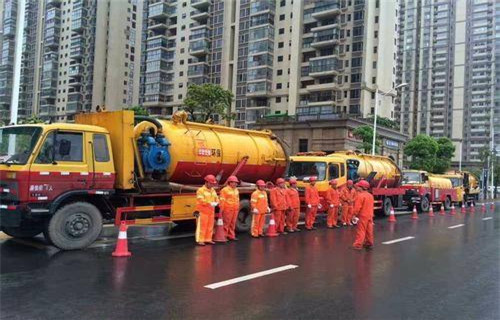 港北市政管道清淤